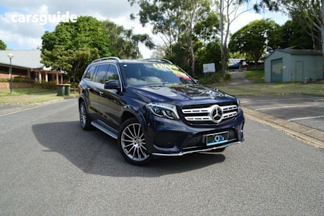 Blue 2018 Mercedes-Benz GLS500 Wagon 4Matic
