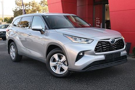 Silver 2023 Toyota Kluger Wagon GX Hybrid AWD