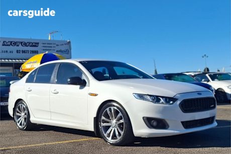 White 2015 Ford Falcon Sedan XR6