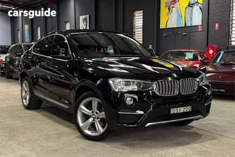 Black 2014 BMW X4 Coupe Xdrive 20I