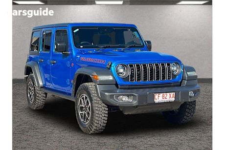 Blue 2023 Jeep Wrangler Unlimited Hardtop Rubicon (4X4)