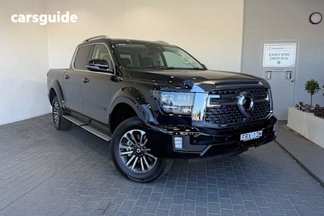 Black 2025 GWM Cannon Alpha OtherCar ULTRA 4WD
