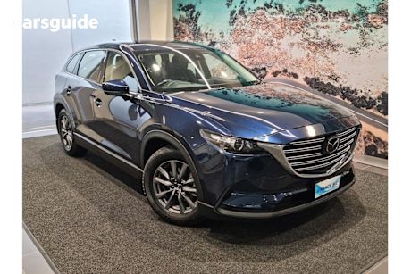 Blue 2023 Mazda CX-9 SUV TOURING F