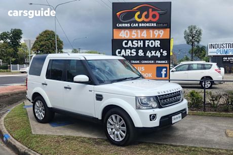 White 2016 Land Rover Discovery Wagon TDV6