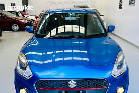 Blue 2017 Suzuki Swift (hybrid) Hatchback RS