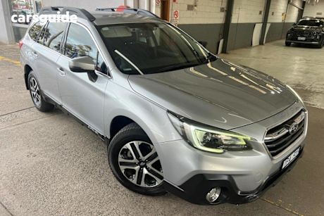 Silver 2018 Subaru Outback Wagon 2.0D