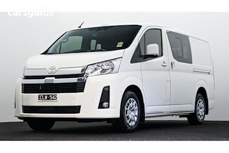 White 2023 Toyota Hiace Commercial R