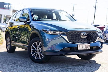 Blue 2023 Mazda CX-5 SUV G20 MAXX F