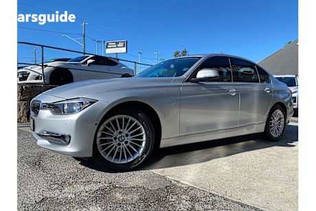 Silver 2014 BMW 320D Sedan High Line
