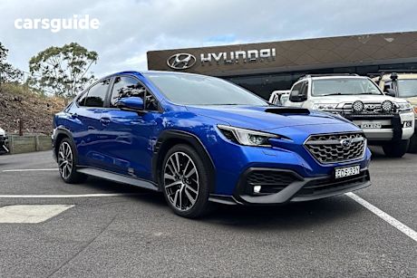 Blue 2022 Subaru WRX Sedan TS (awd)