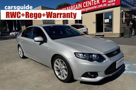 Silver 2013 Ford Falcon Sedan XR6