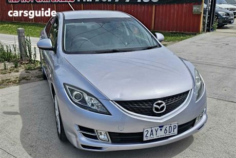 Silver 2008 Mazda 6 Sedan Classic