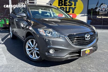 Grey 2013 Mazda CX-9 Wagon Luxury (fwd)