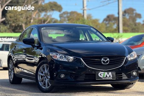 Black 2014 Mazda 6 Sedan Touring