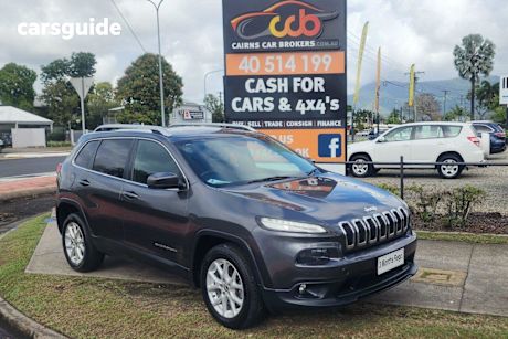 Grey 2014 Jeep Cherokee Wagon Longitude (4X4)