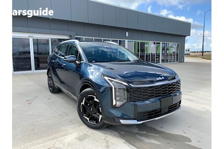 Blue 2025 Kia Sportage Wagon SX (fwd)