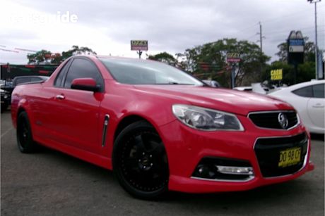 Red 2014 Holden UTE Utility SS-V
