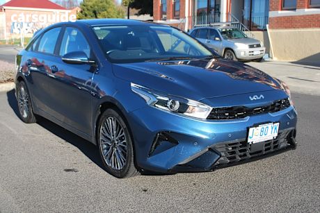 Blue 2021 Kia Cerato Sedan Sport Safety Pack