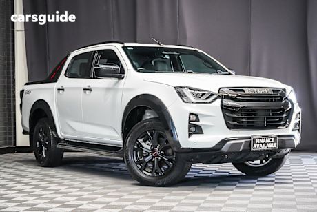 White 2022 Isuzu D-MAX Crew Cab Utility X-Terrain (4X4)