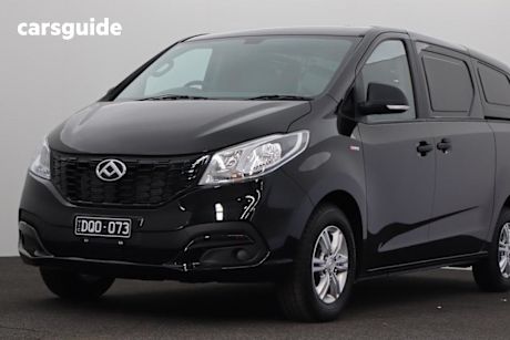 Black 2024 LDV G10 Van Lift Door