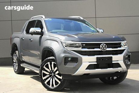 Grey 2024 Volkswagen Amarok Dual Cab Utility Aventura TDI600 4Motion