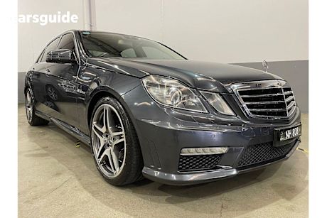 Grey 2010 Mercedes-Benz E-CLASS Sedan E63 AMG R