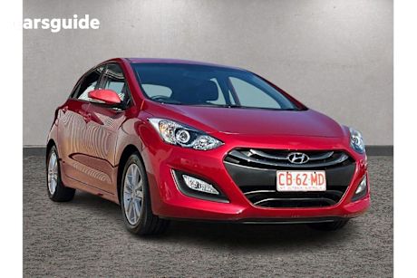 Red 2014 Hyundai I30 Hatchback Trophy