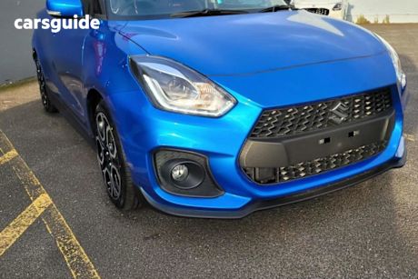Blue 2024 Suzuki Swift Hatchback Sport Turbo