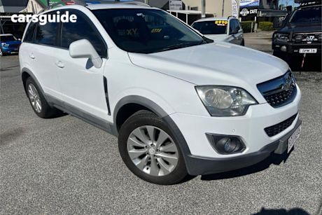 White 2014 Holden Captiva Wagon 5 LT (fwd)