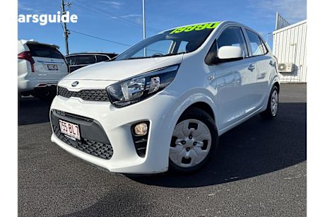 White 2021 Kia Picanto Hatchback S (PE)