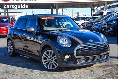 Black 2017 Mini Cooper Hatchback 5D Hatch