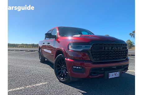 Red 2024 Ram 1500 Crew Cab Utility Limited Rambox HO Hurricane
