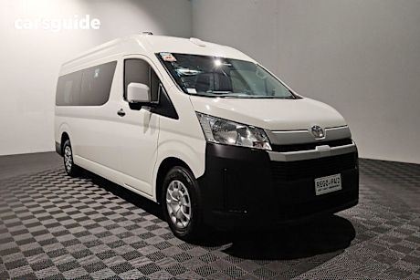 White 2021 Toyota Hiace Van Slwb
