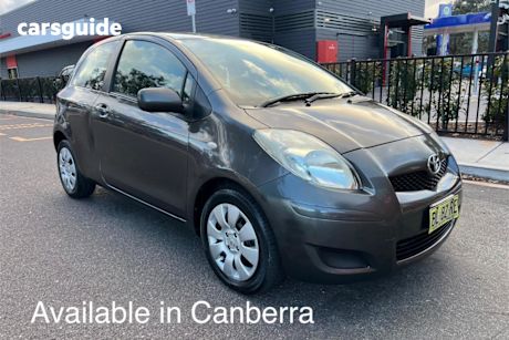 Grey 2008 Toyota Yaris Hatchback YRS