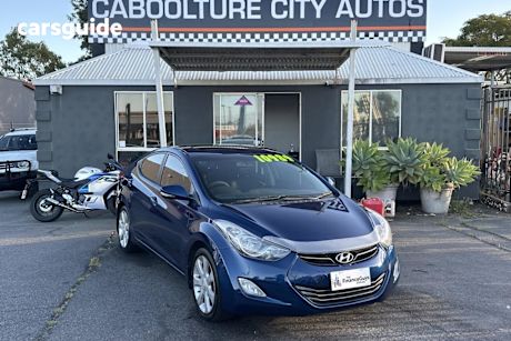 Blue 2011 Hyundai Elantra Sedan Elite