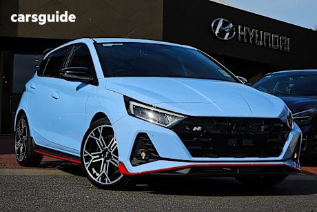 Blue 2025 Hyundai I20 Hatch N F