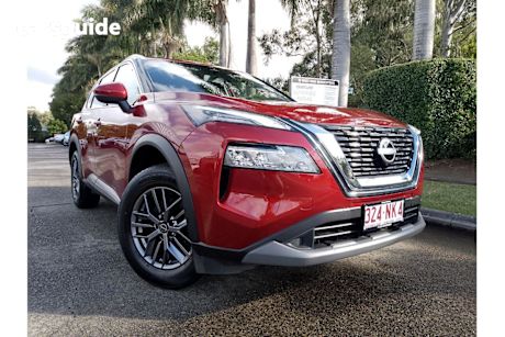 Red 2023 Nissan X-Trail Wagon ST (4WD) 7 Seat