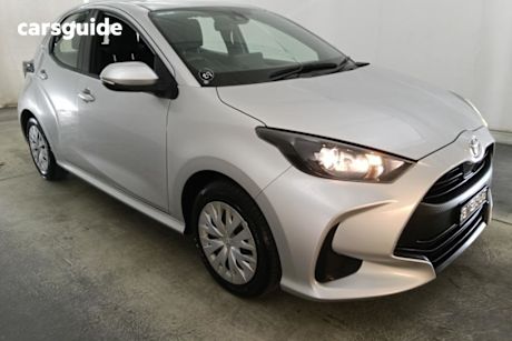 Silver 2020 Toyota Yaris Hatchback Ascent Sport