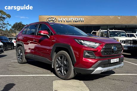 Red 2024 Toyota RAV4 Wagon EDGE 4X4