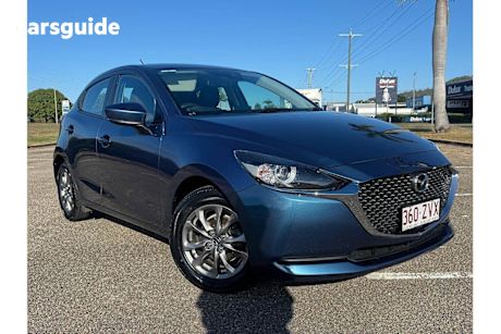Blue 2020 Mazda 2 Hatchback G15 Pure