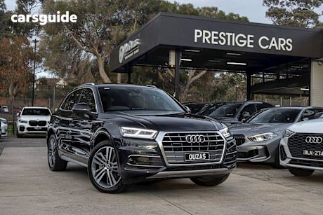 Blue 2017 Audi Q5 Wagon 2.0 TDI Quattro Sport