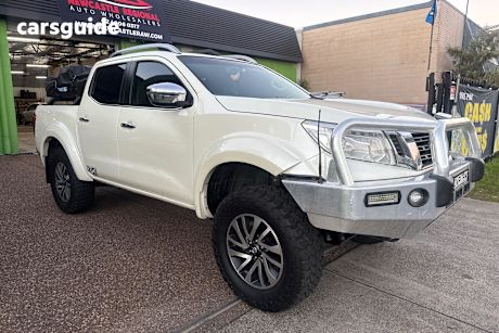 White 2018 Nissan Navara Dual Cab Utility ST-X (4X4) (sunroof)