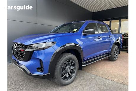 Blue 2025 Mazda BT-50 Dual Cab Pick-up SP (4X4)