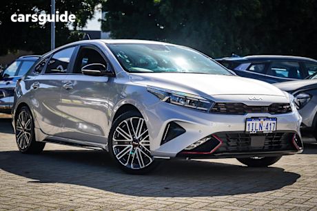Silver 2024 Kia Cerato Hatchback GT