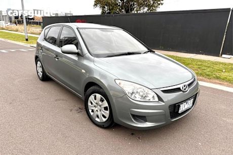 Silver 2009 Hyundai I30 Hatchback SX