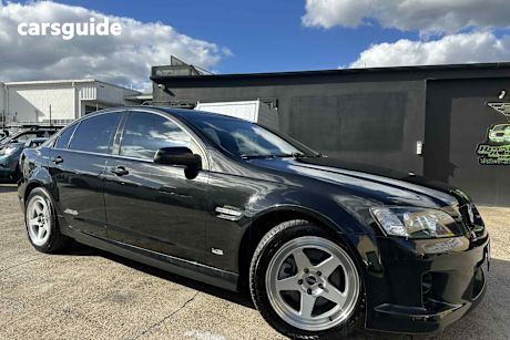 Black 2008 Holden Commodore Sedan SS-V