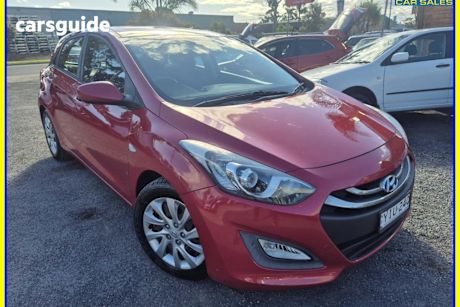 Red 2013 Hyundai I30 Hatchback Active