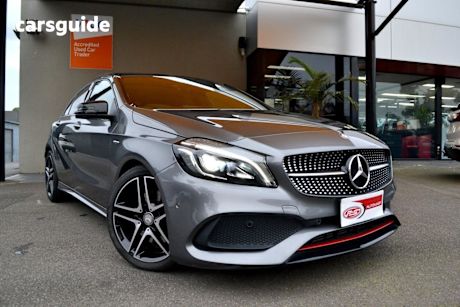 Grey 2016 Mercedes-Benz A250 Hatchback Sport