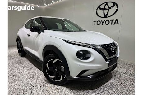 White 2024 Nissan Juke Hatchback ST+