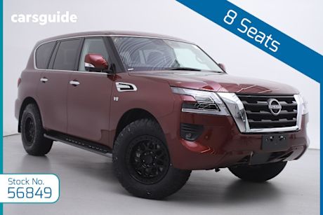 Red 2025 Nissan Patrol Wagon TI (4X4)